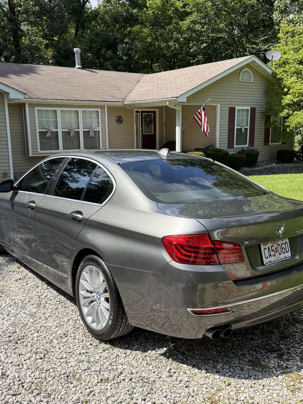 BMW 5 Series after a full detail